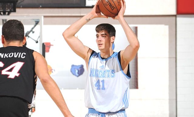 Juancho Hernangomez certainly made the Nuggets decision on whether to bring him to the NBA next year more difficult with his play in Las Vegas.